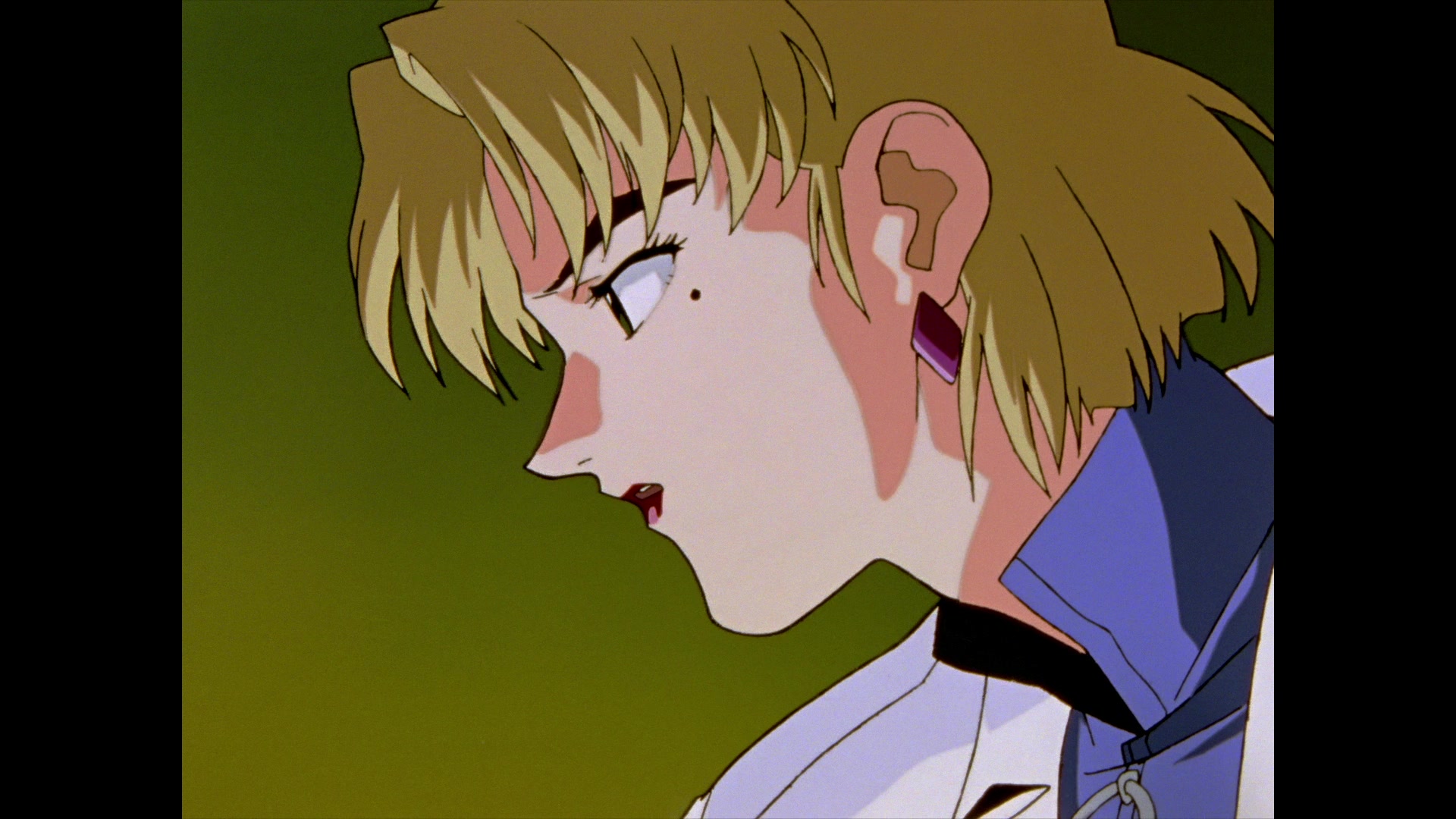 Neon Genesis Evangelion Ep 14: Weaving a Story @ 16:49