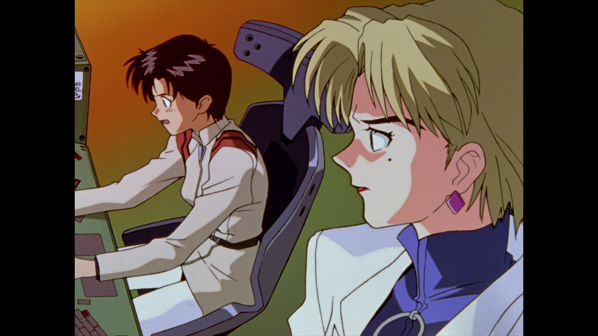 Neon Genesis Evangelion Ep 14: Weaving a Story @ 18:03