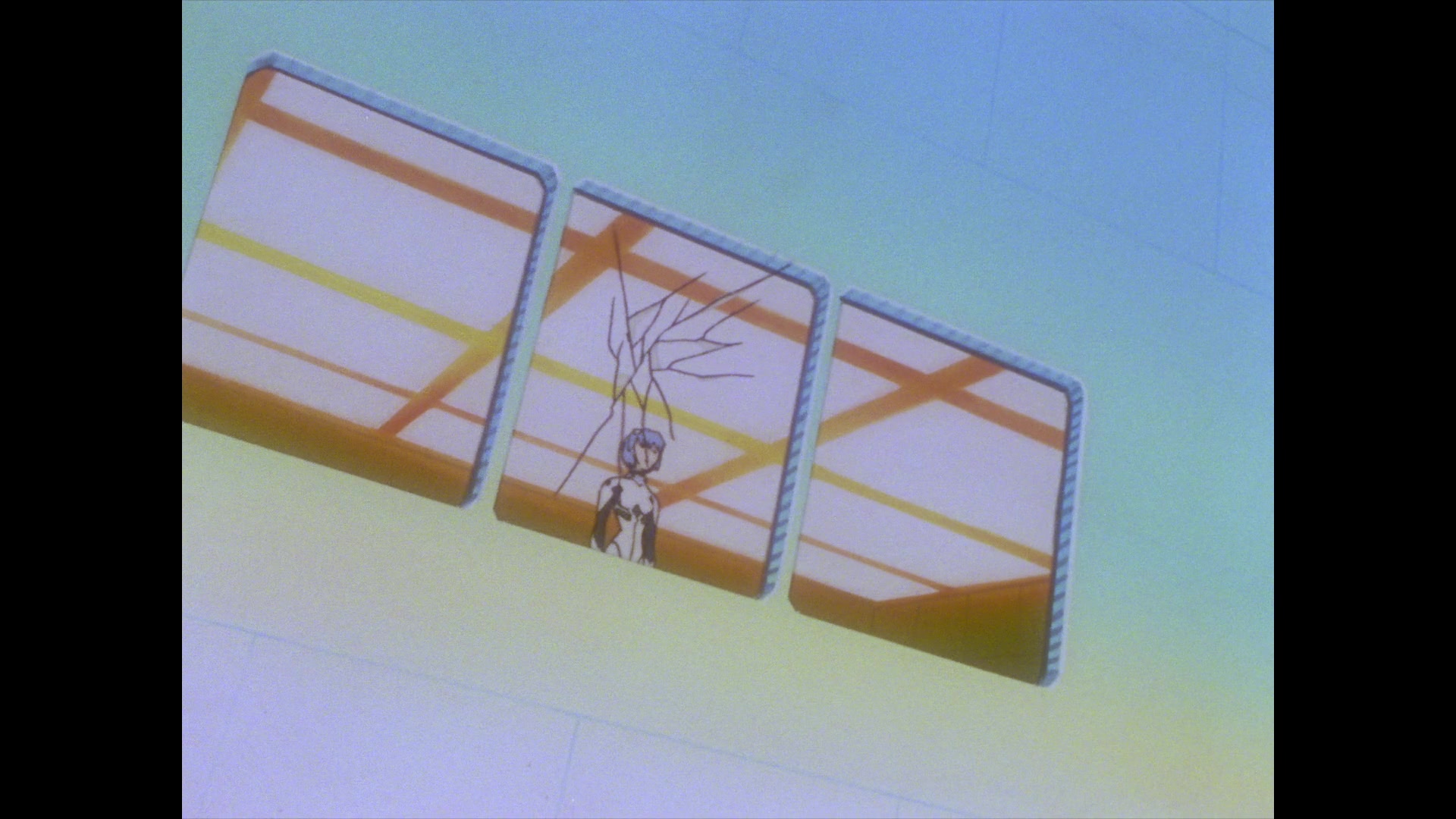 Neon Genesis Evangelion Ep 14: Weaving a Story @ 18:50