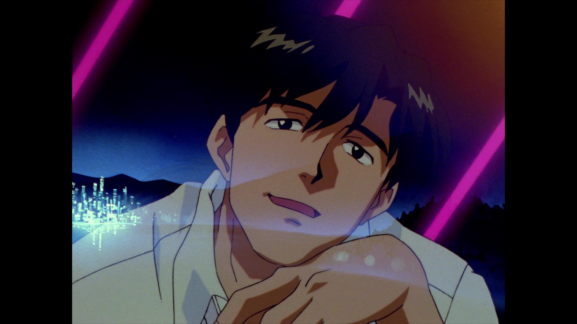Neon Genesis Evangelion Ep 15: Those women longed for the touch of others' lips, and thus invited their kisses. @ 12:59