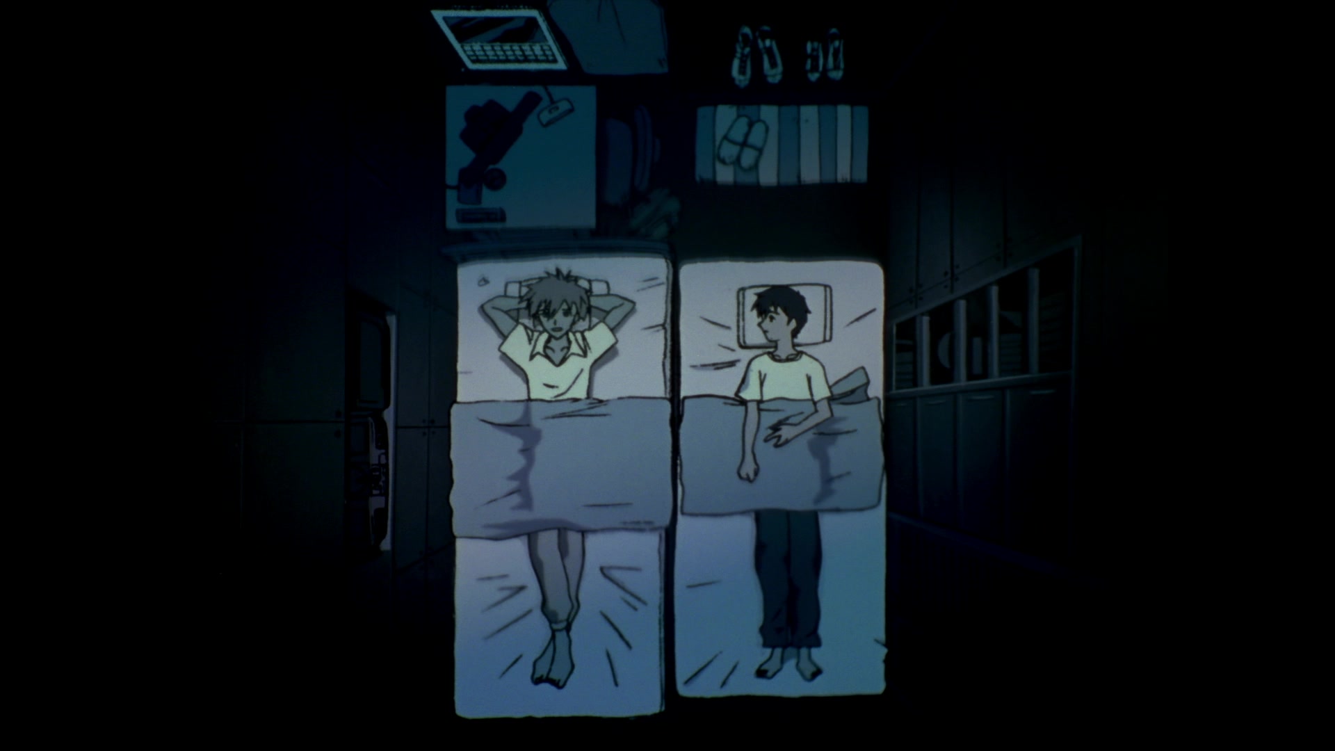 Neon Genesis Evangelion Ep 24: The Beginning and the End, or "Knockin' on Heaven's Door" @ 11:54