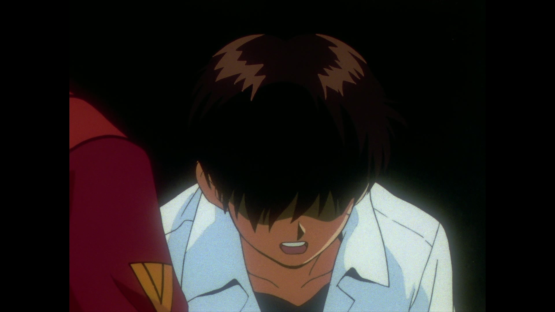 Neon Genesis Evangelion Ep 26: Take care of yourself. @ 01:57