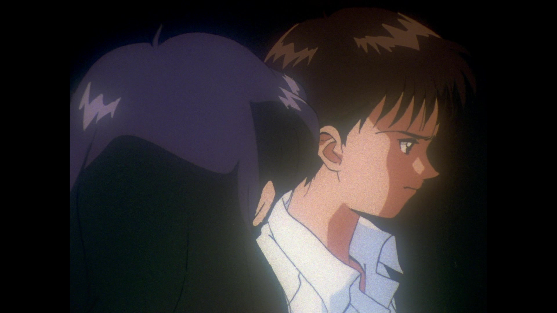 Neon Genesis Evangelion Ep 26: Take care of yourself. @ 02:03