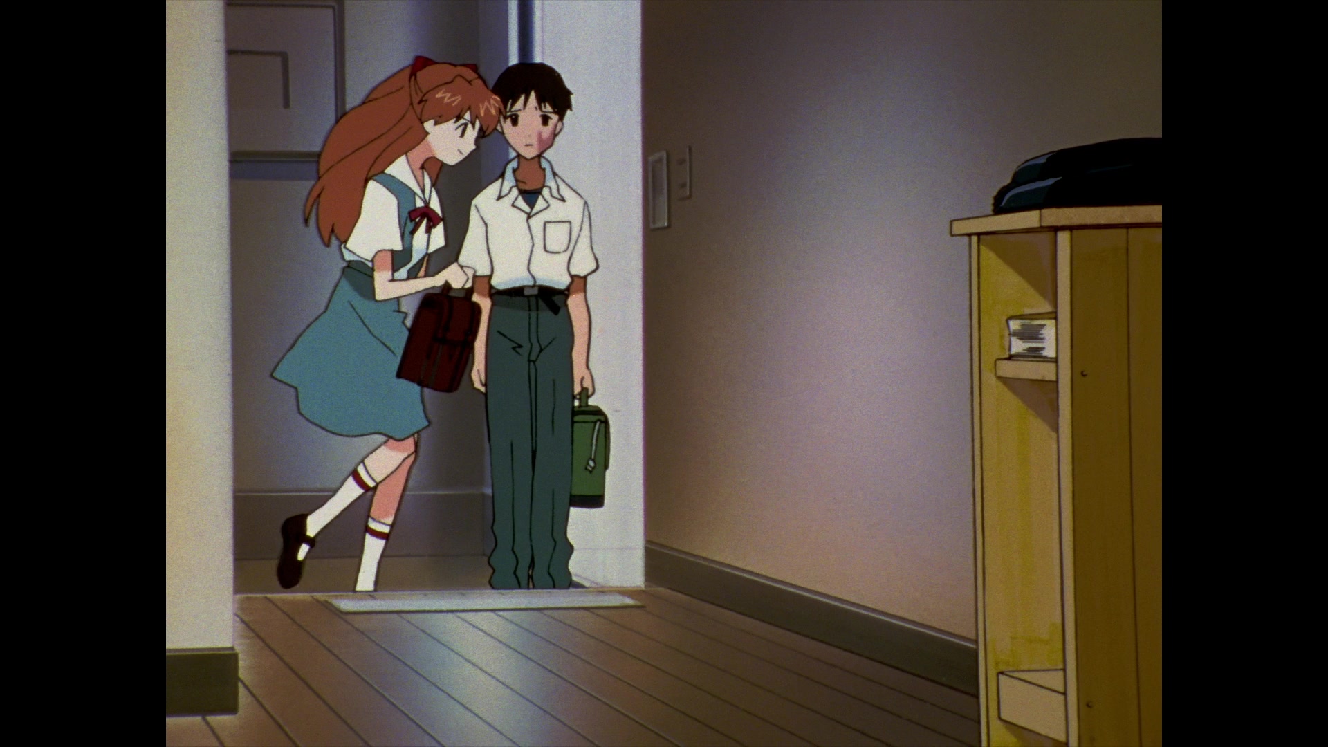 Neon Genesis Evangelion Ep 26: Take care of yourself. @ 15:52