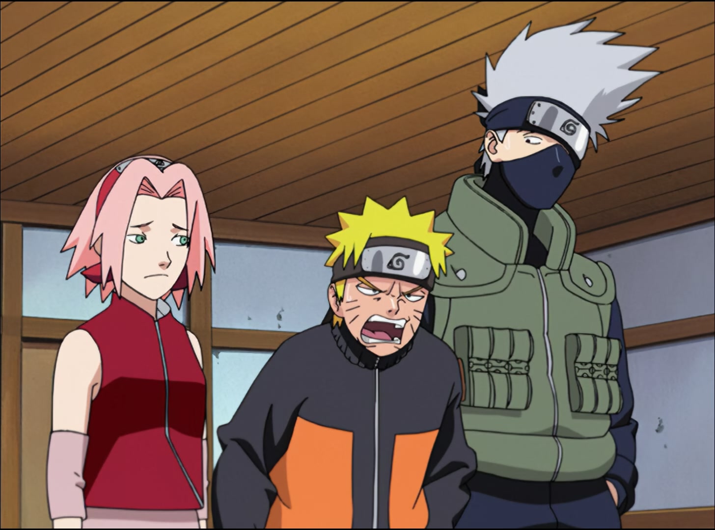 Naruto: Shippuden Ep 8: Team Kakashi, Deployed @ 00:07:31