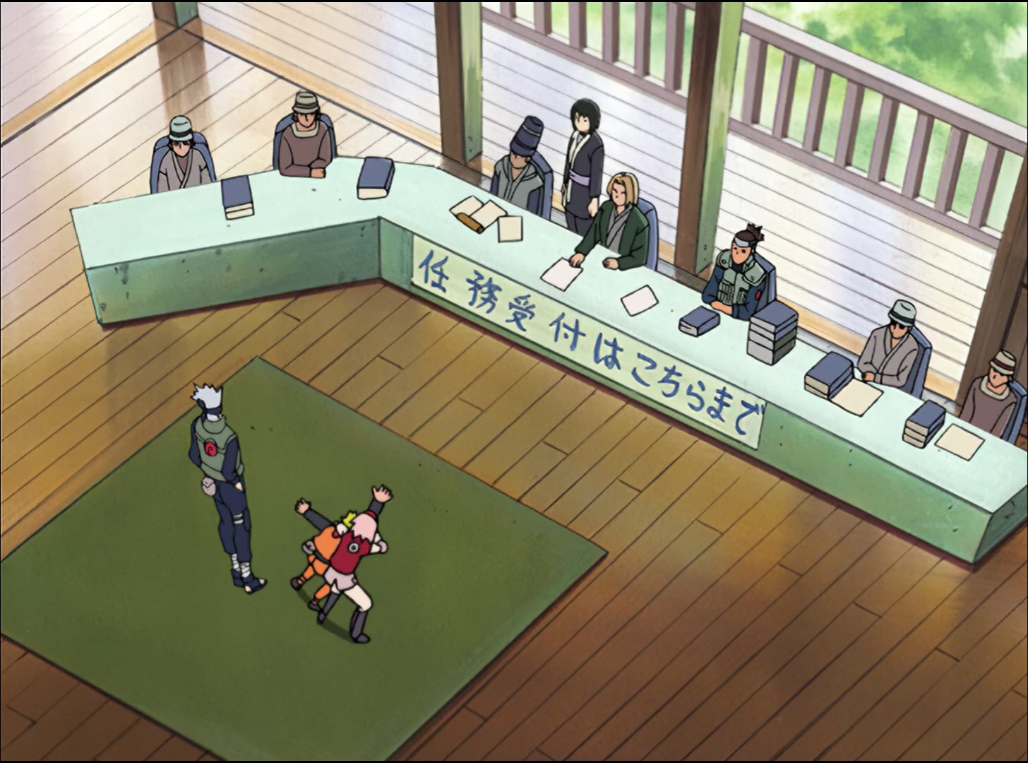 Naruto: Shippuden Ep 8: Team Kakashi, Deployed @ 00:07:45