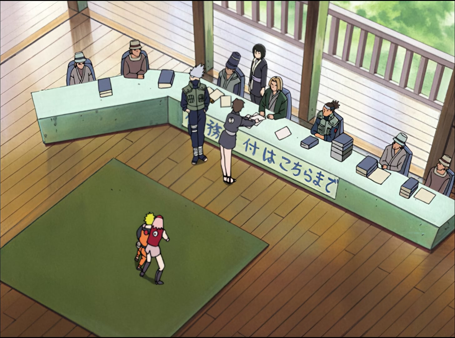 Naruto: Shippuden Ep 8: Team Kakashi, Deployed @ 00:08:09