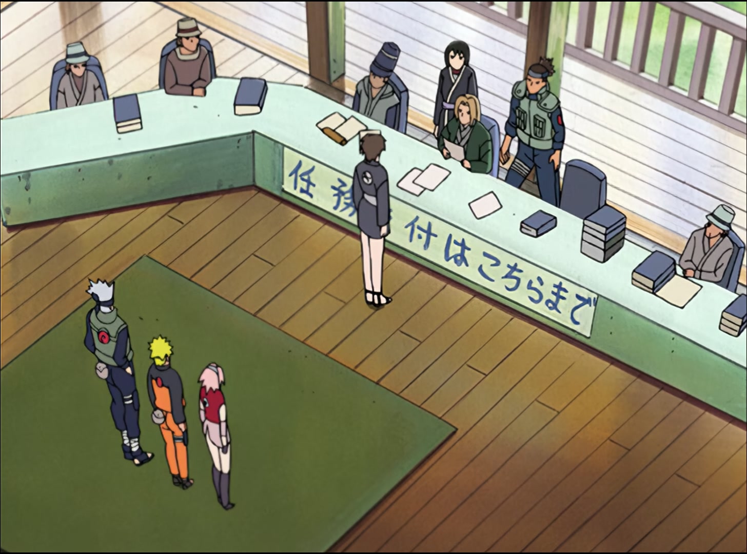 Naruto: Shippuden Ep 8: Team Kakashi, Deployed @ 00:09:02