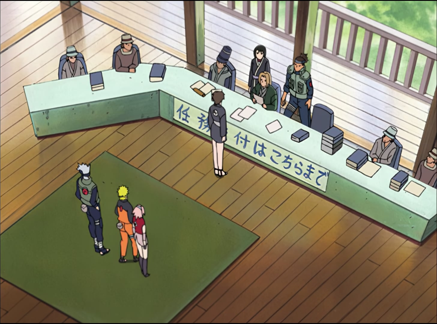 Naruto: Shippuden Ep 8: Team Kakashi, Deployed @ 00:09:06
