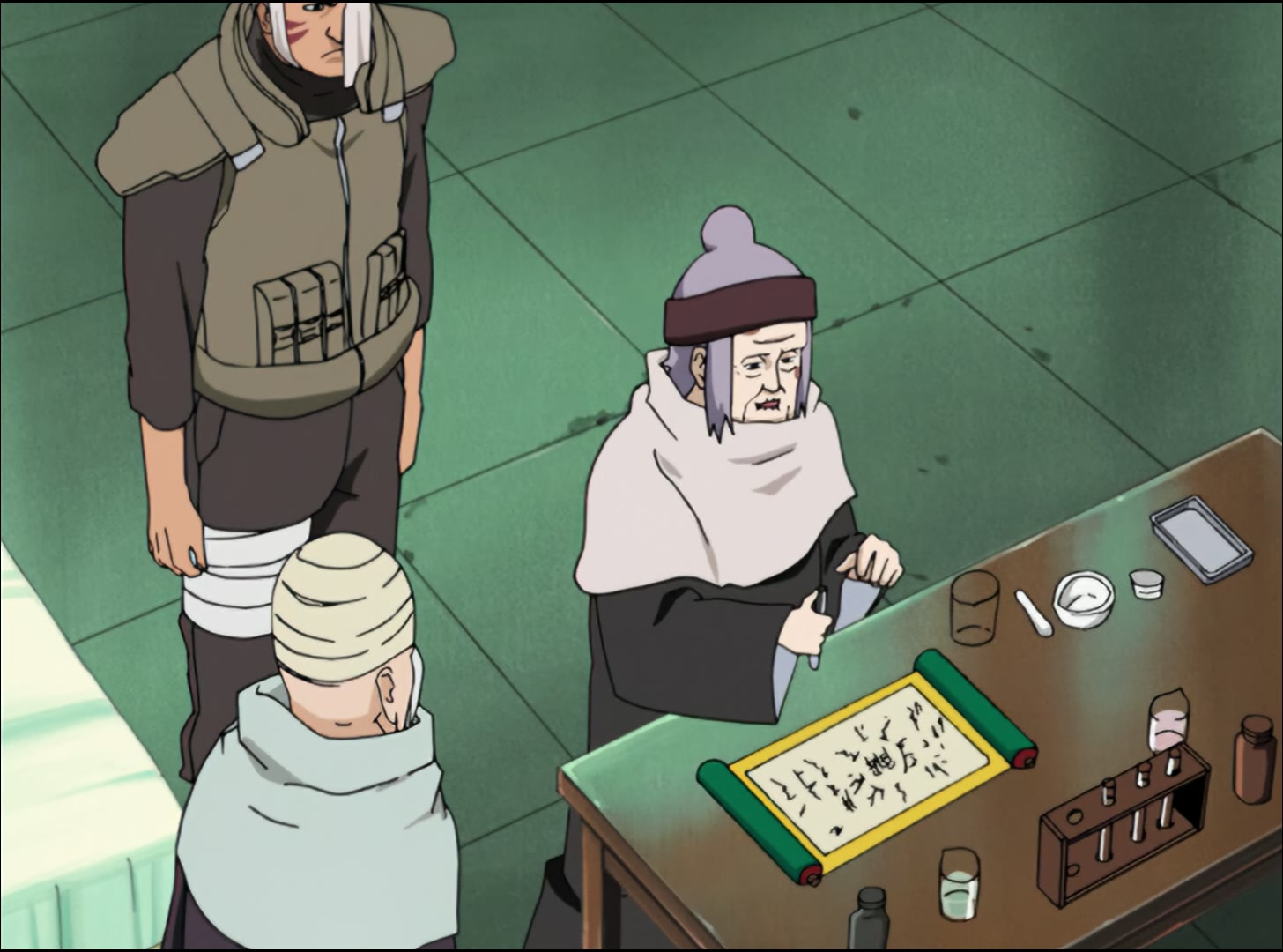 Naruto: Shippuden Ep 10: Sealing Jutsu: Nine Phantom Dragons @ 00:04:07