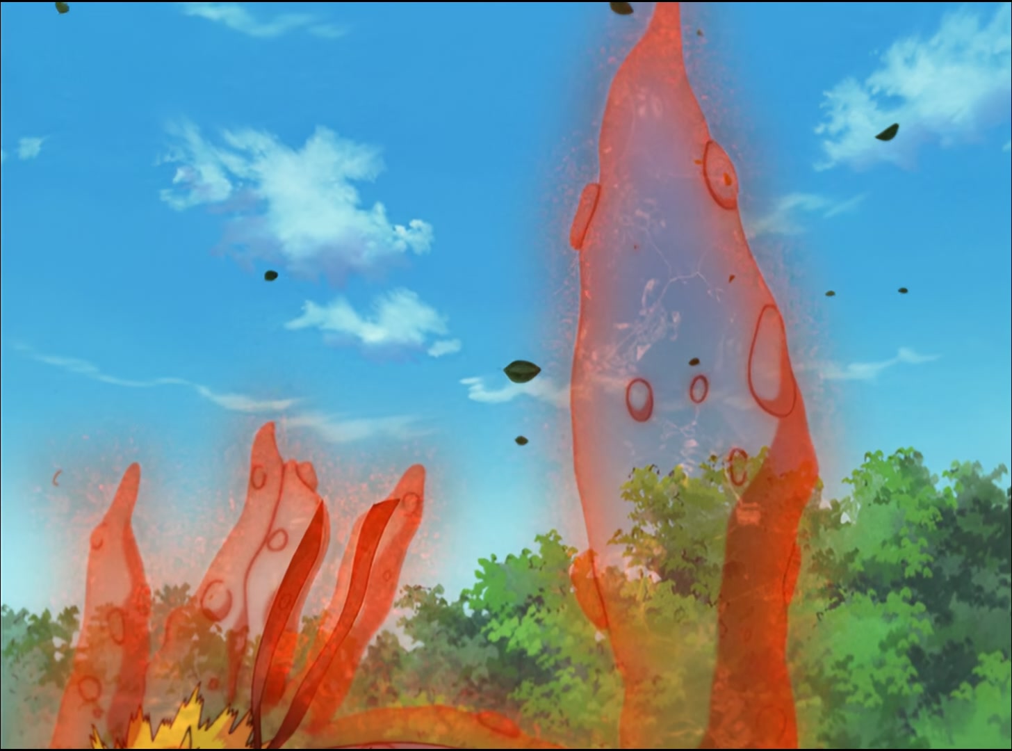 Naruto: Shippuden Ep 40: The Nine-Tails Unleashed @ 00:04:54