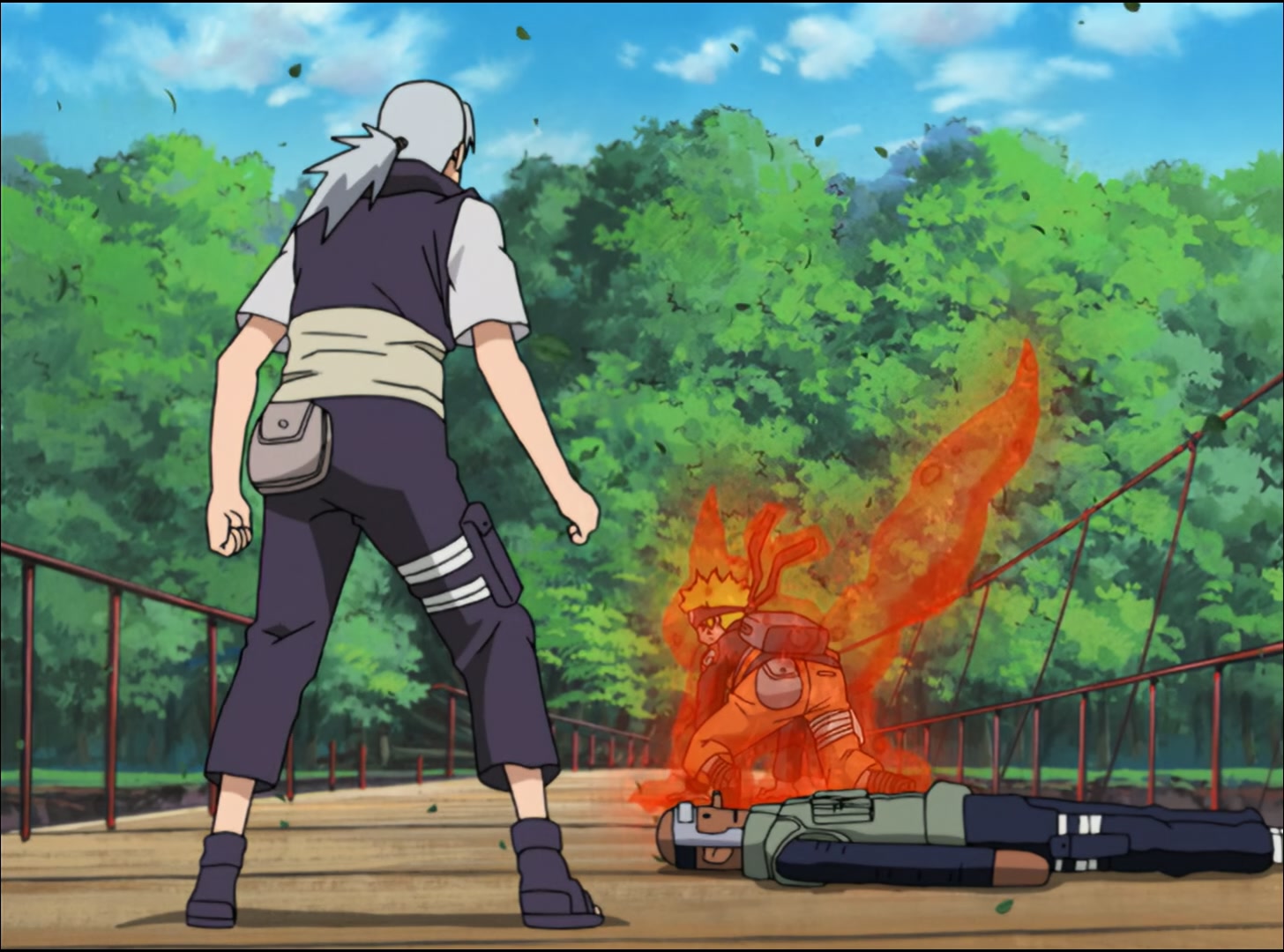 Naruto: Shippuden Ep 40: The Nine-Tails Unleashed @ 00:09:21