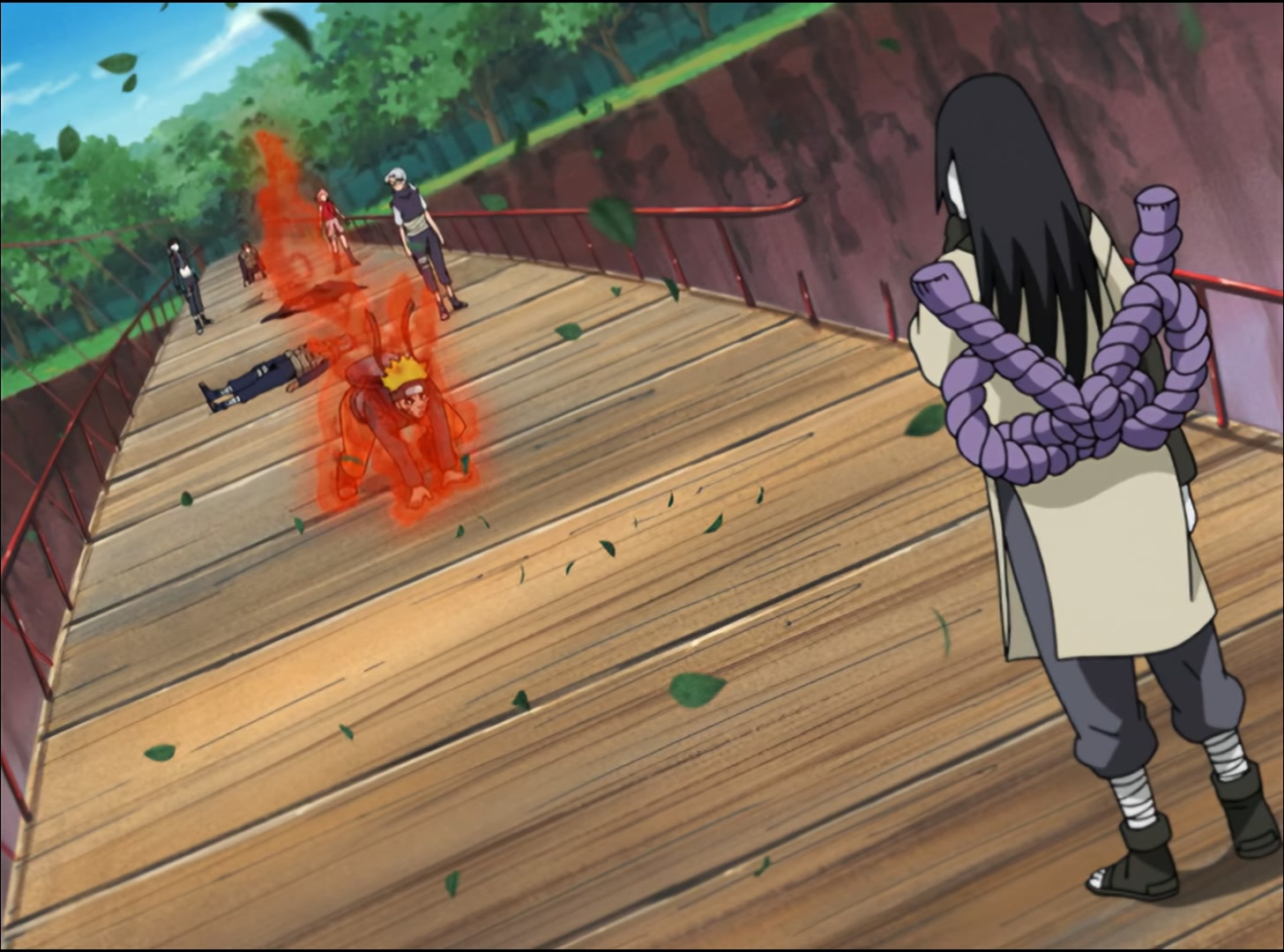 Naruto: Shippuden Ep 40: The Nine-Tails Unleashed @ 00:13:53
