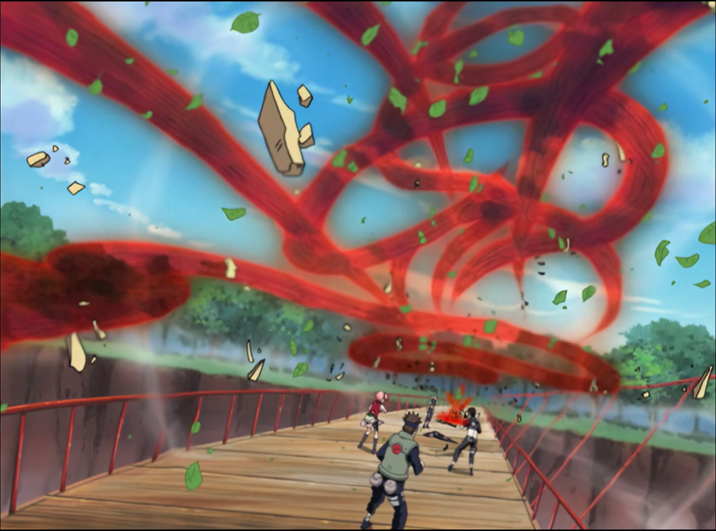Naruto: Shippuden Ep 40: The Nine-Tails Unleashed @ 00:16:45