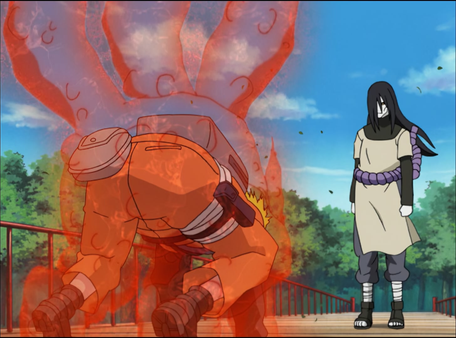 Naruto: Shippuden Ep 40: The Nine-Tails Unleashed @ 00:19:22