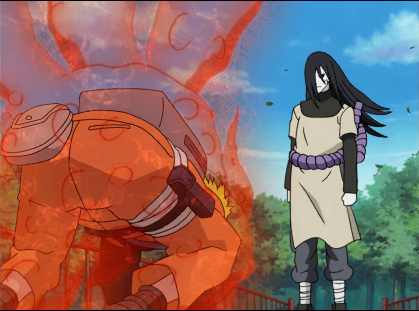 Naruto: Shippuden Ep 40: The Nine-Tails Unleashed @ 00:19:36