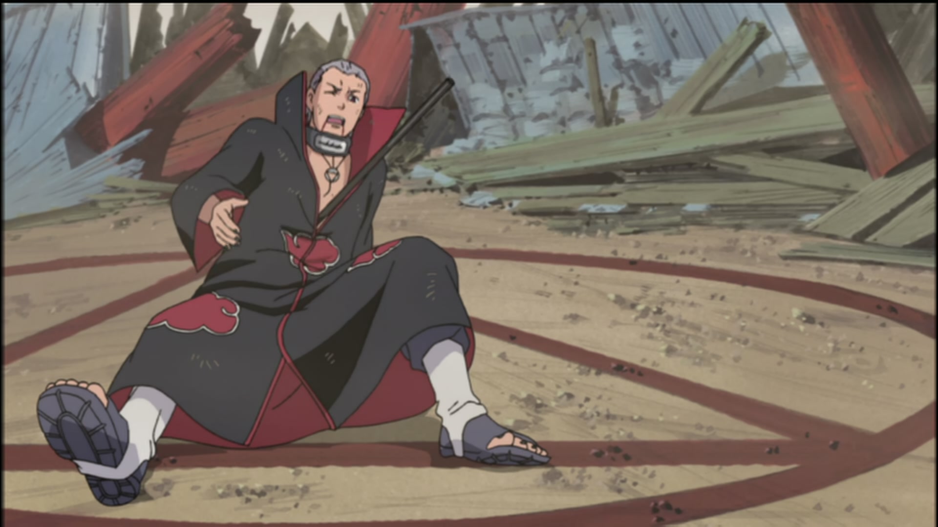 Naruto: Shippuden Ep 73: Akatsuki's Invasion @ 00:17:12