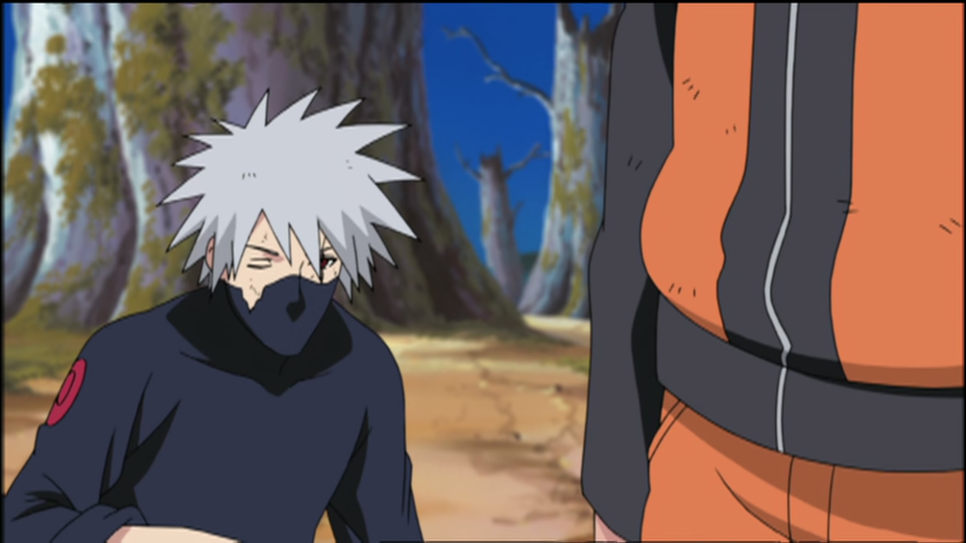 Naruto: Shippuden Ep 88: Wind Style: Rasen Shuriken! @ 00:07:46