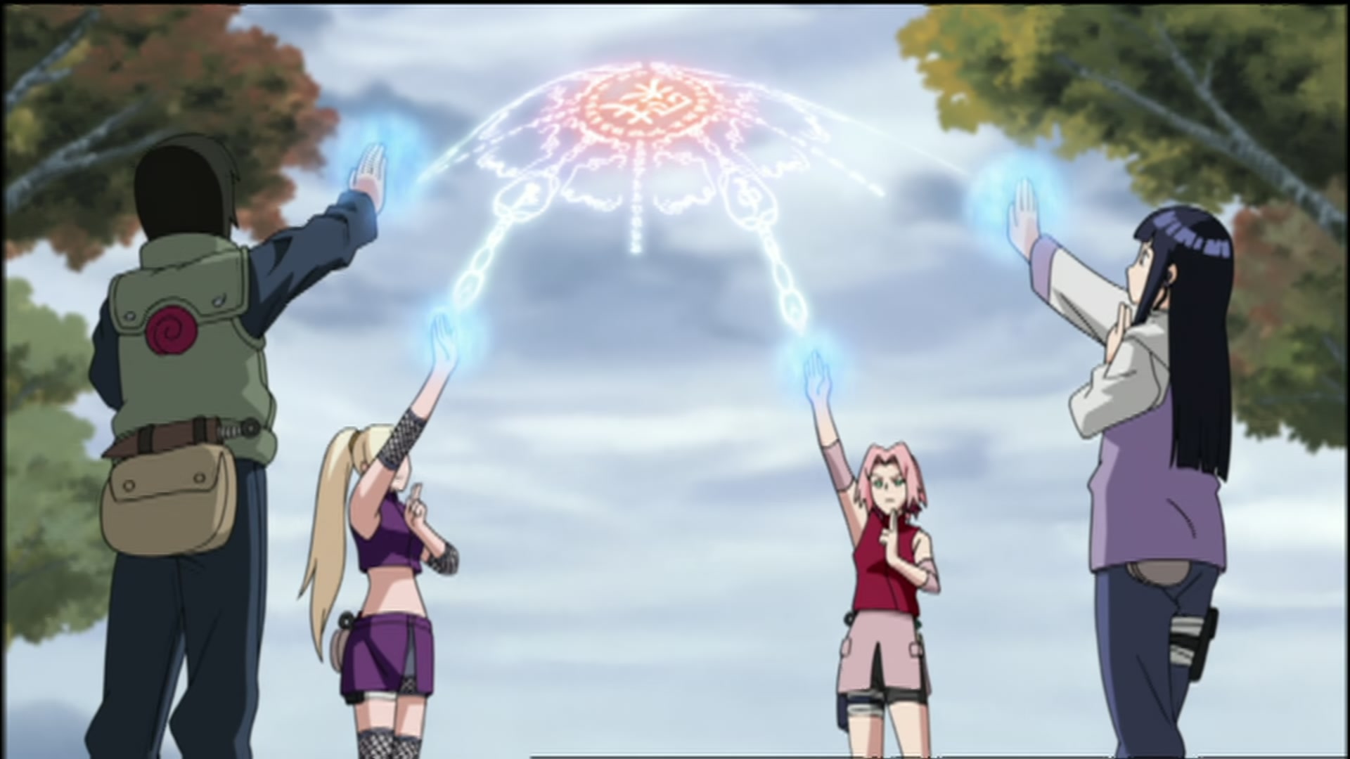 Naruto: Shippuden Ep 103: The Four-Corner Sealing Barrier @ 00:07:57