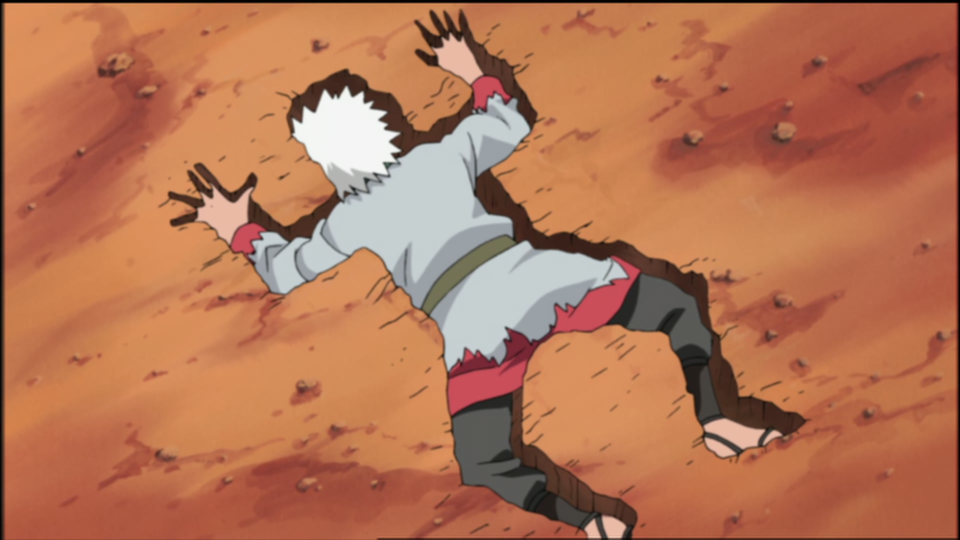Naruto: Shippuden Ep 127: Tales of a Gutsy Ninja - Part 1 @ 00:05:25