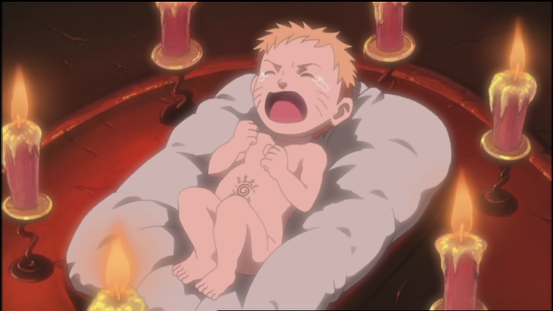 Naruto: Shippuden Ep 130: The Man Who Became God @ 00:03:37