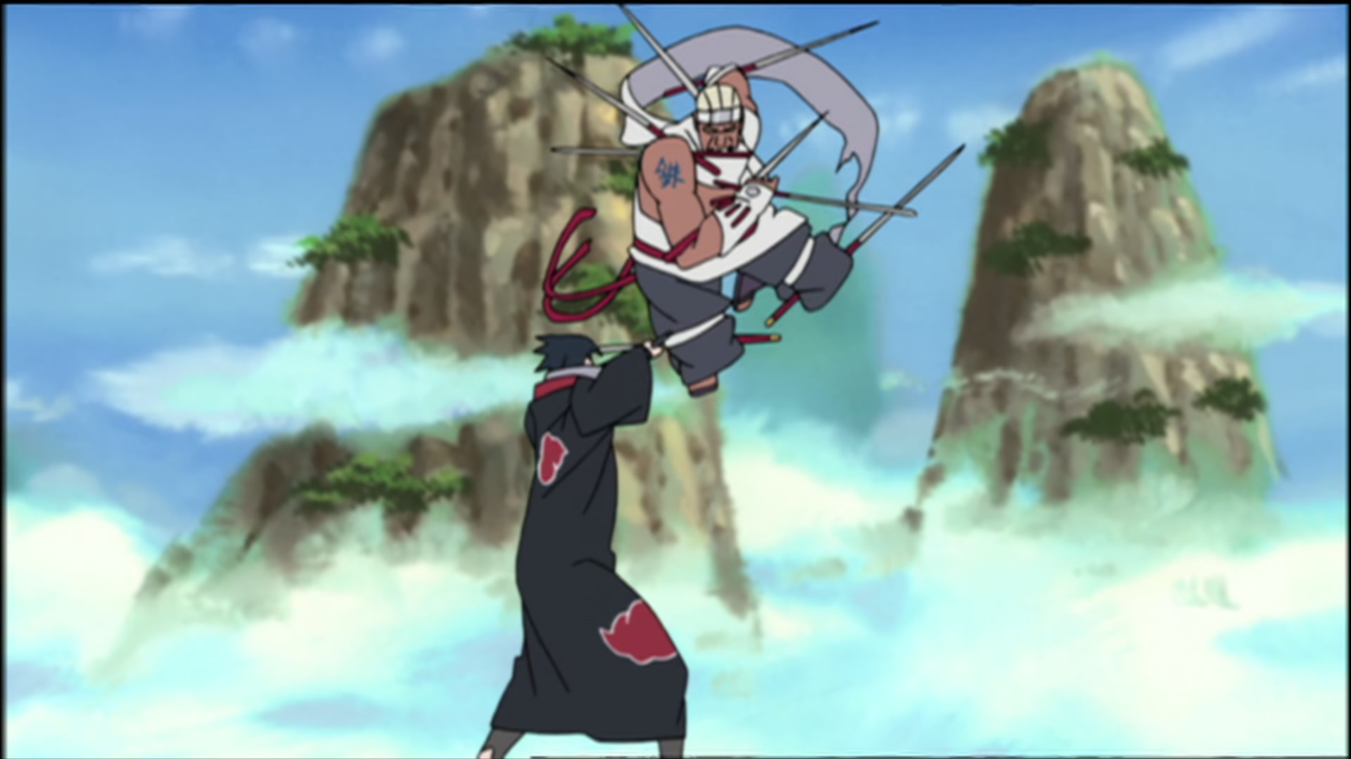 Naruto: Shippuden Ep 143: The Eight-Tails vs. Sasuke @ 00:04:38