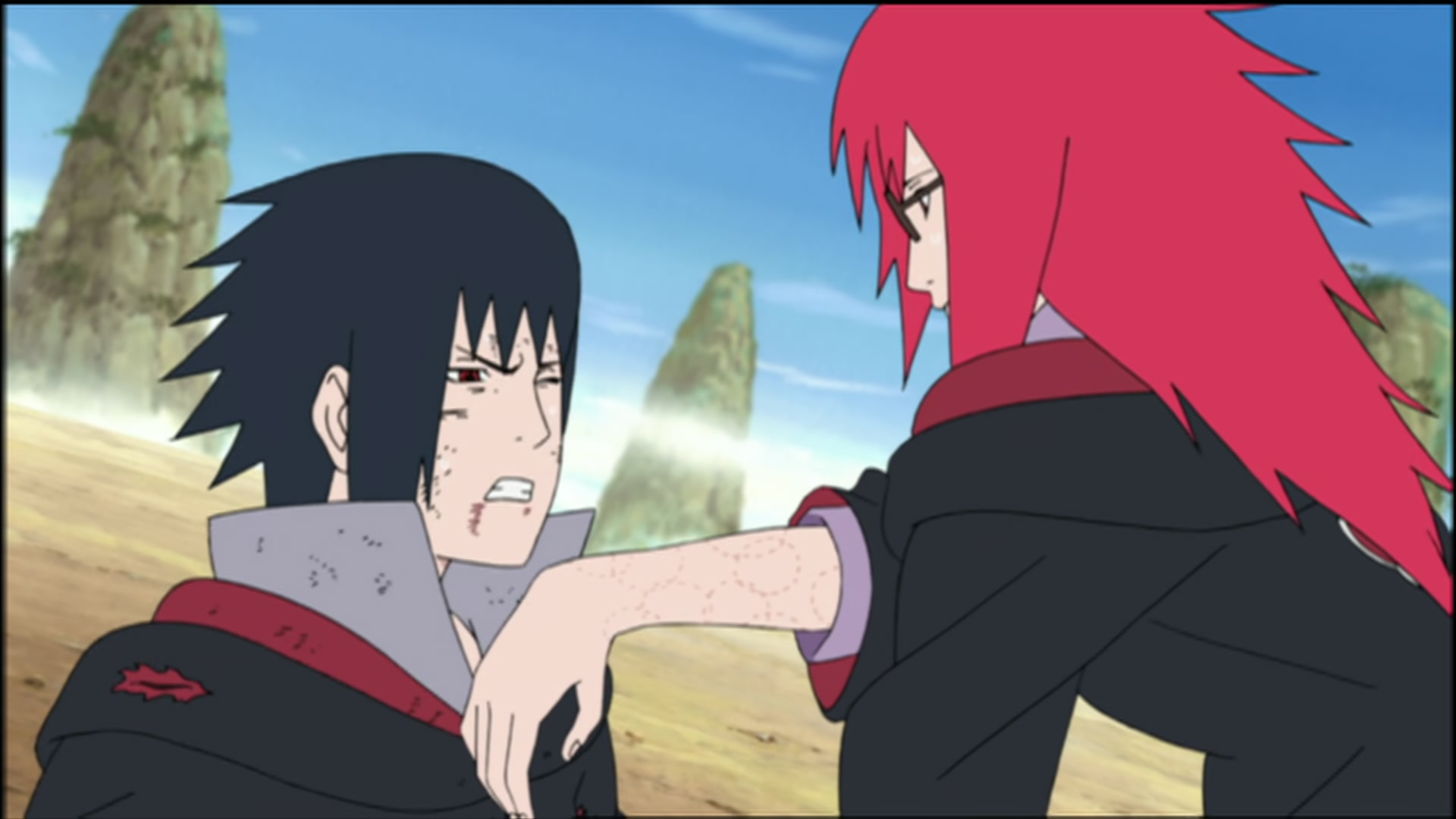 Naruto: Shippuden Ep 143: The Eight-Tails vs. Sasuke @ 00:07:29