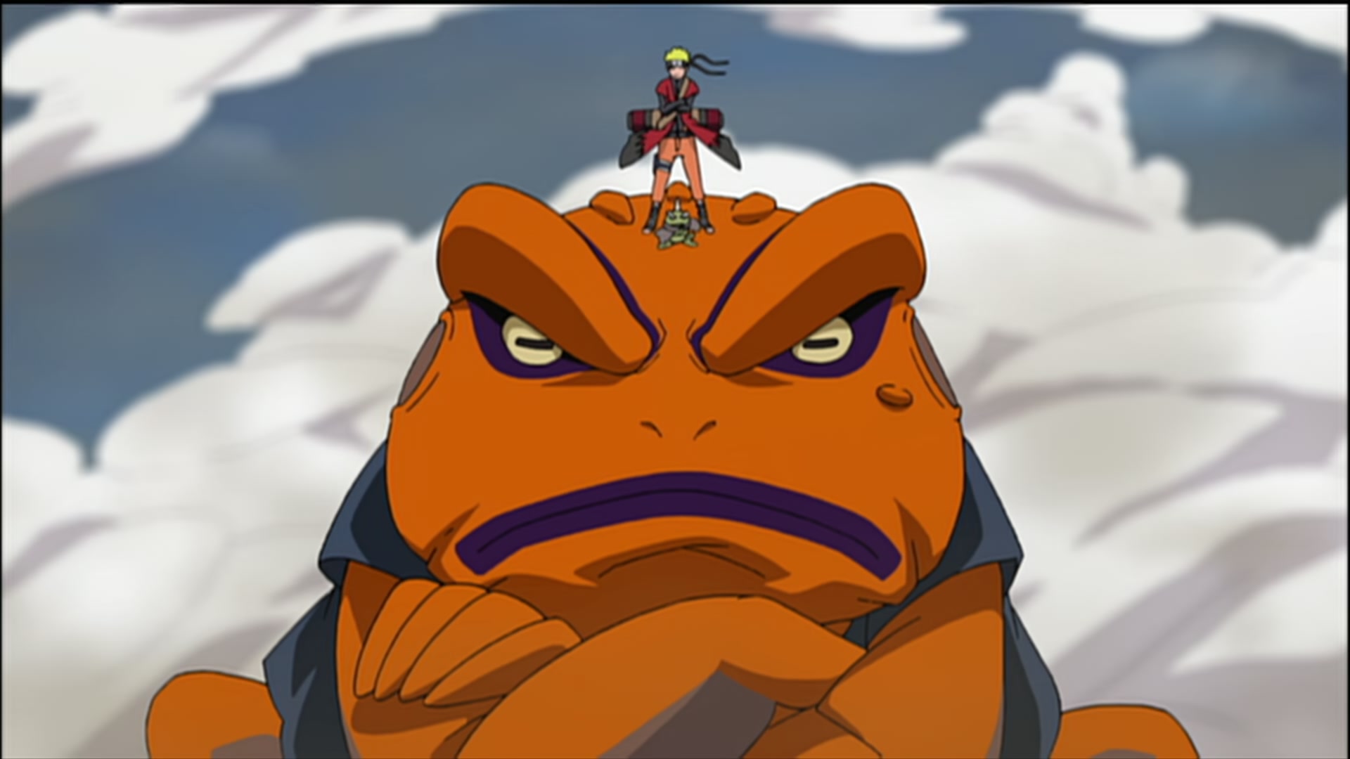 Naruto: Shippuden Ep 163: Explode! Sage Mode @ 00:01:53