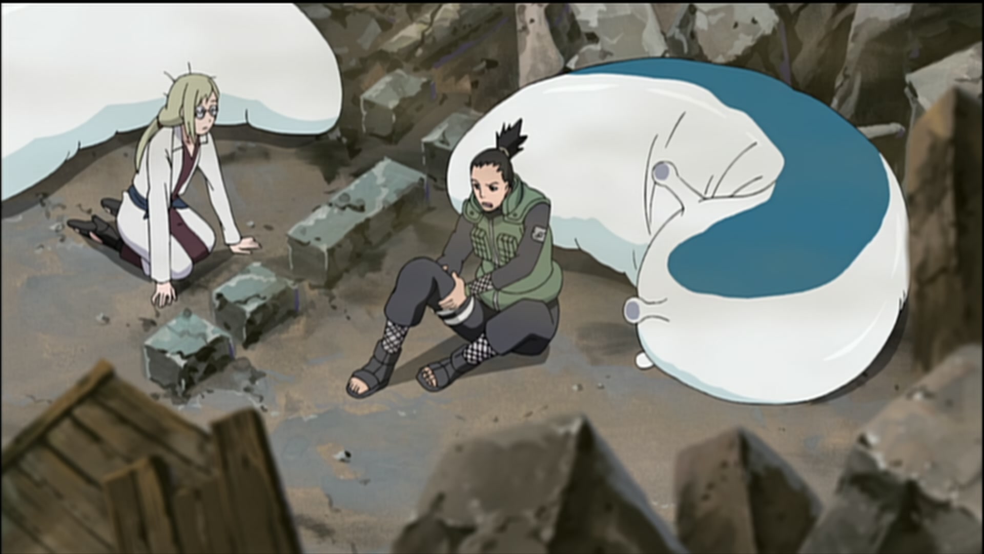 Naruto: Shippuden Ep 164: Danger! Sage Mode Limit Reached @ 00:03:32