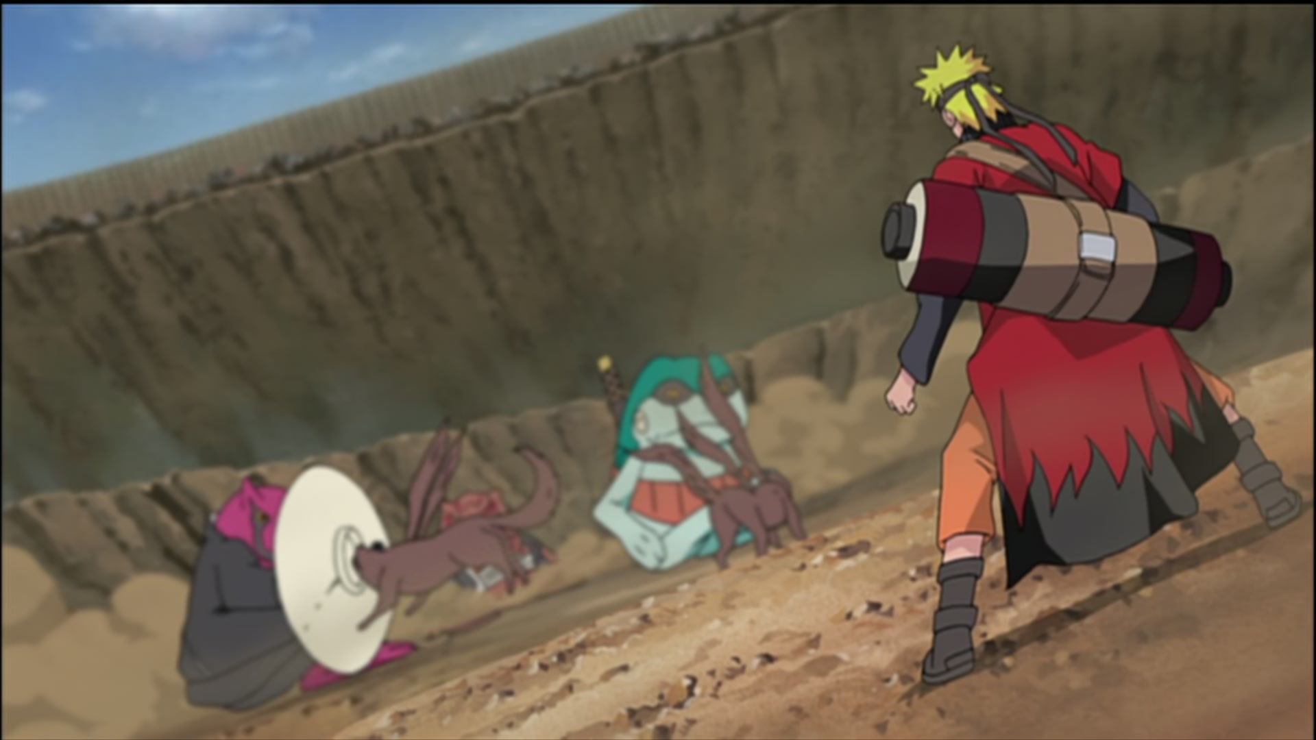 Naruto: Shippuden Ep 164: Danger! Sage Mode Limit Reached @ 00:05:59