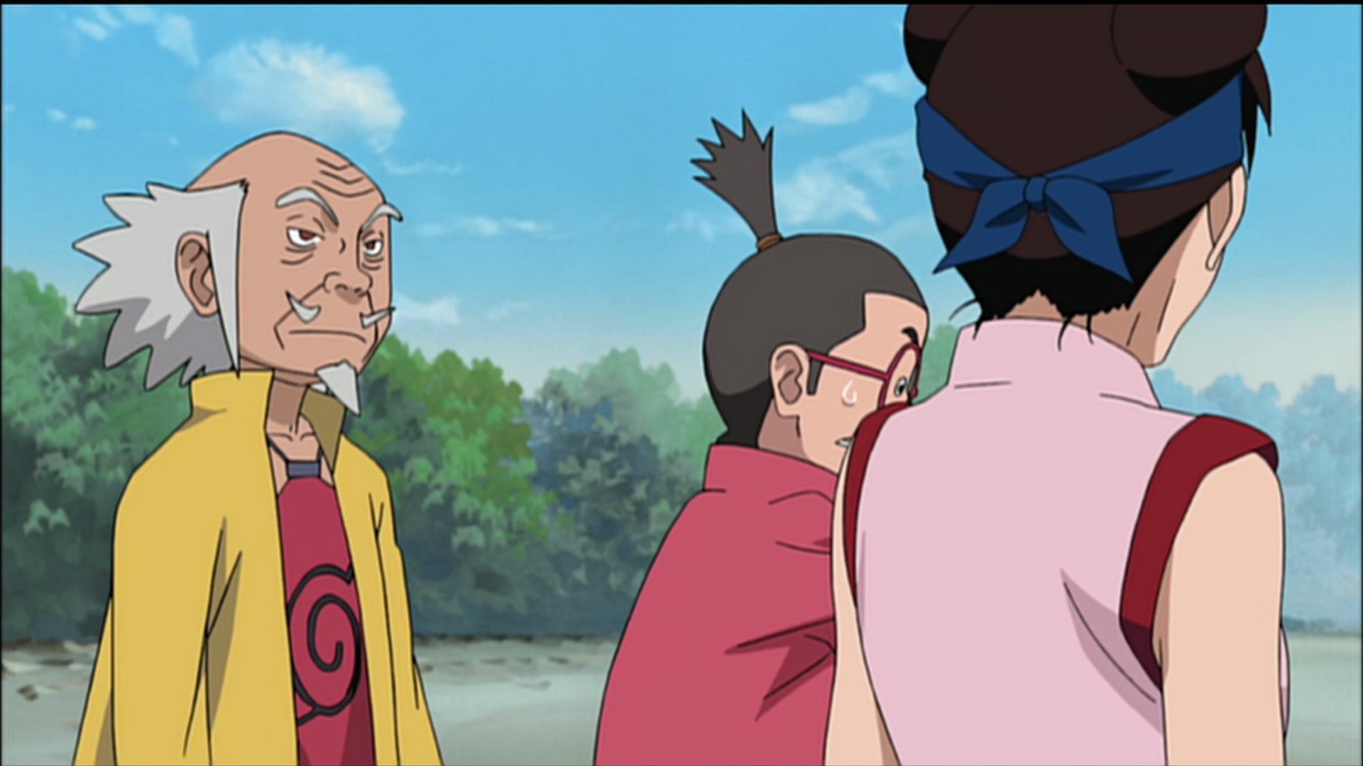 Naruto: Shippuden Ep 184: Deploy! Team Tenten @ 00:07:52