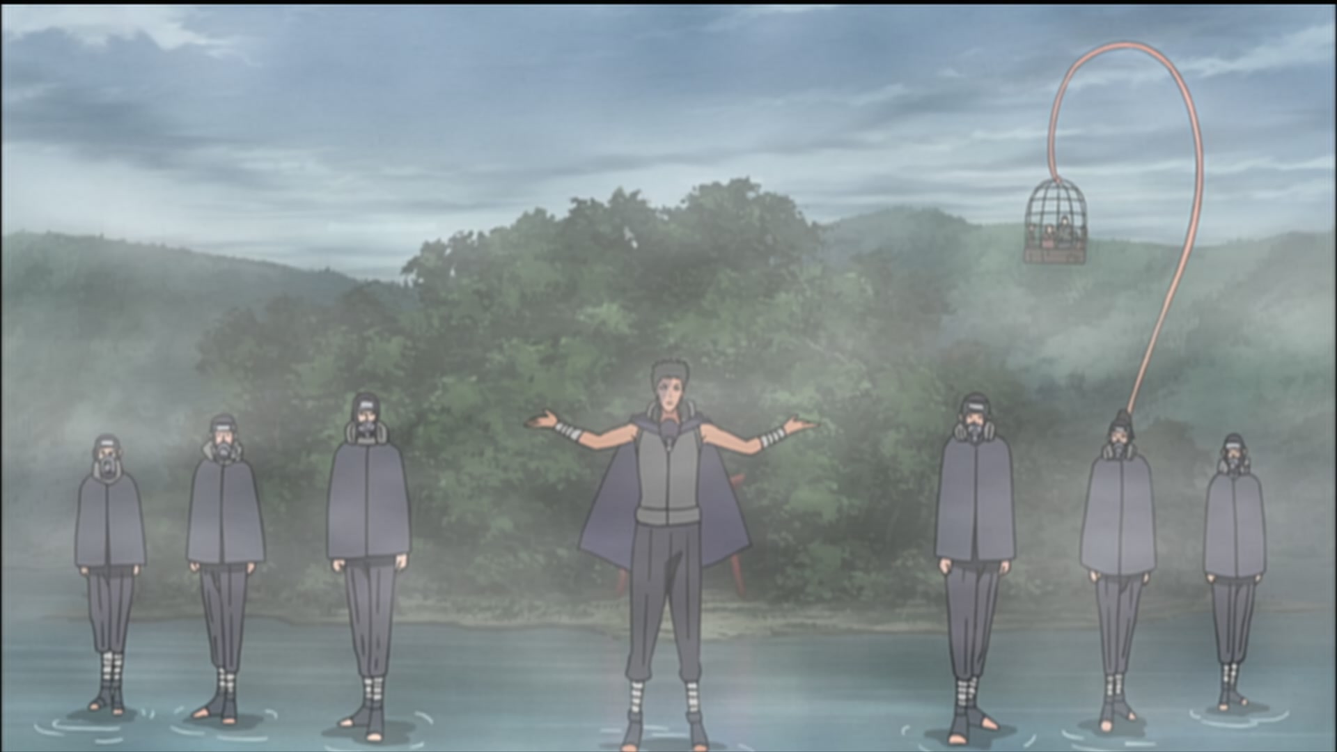 Naruto: Shippuden Ep 188: Record of the Ninja Gutsy Master and Student @ 00:03:47