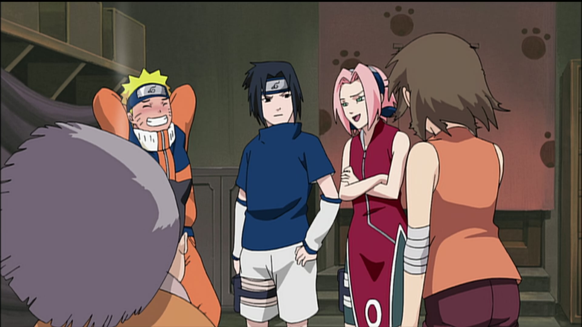 Naruto: Shippuden Ep 189: Sasuke's Paw Encyclopedia @ 00:04:15