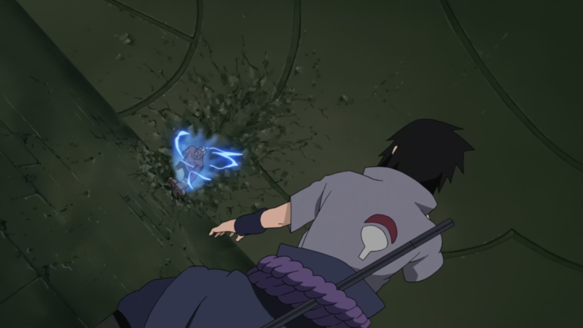 Naruto: Shippuden Ep 202: Racing Lightning @ 00:18:40