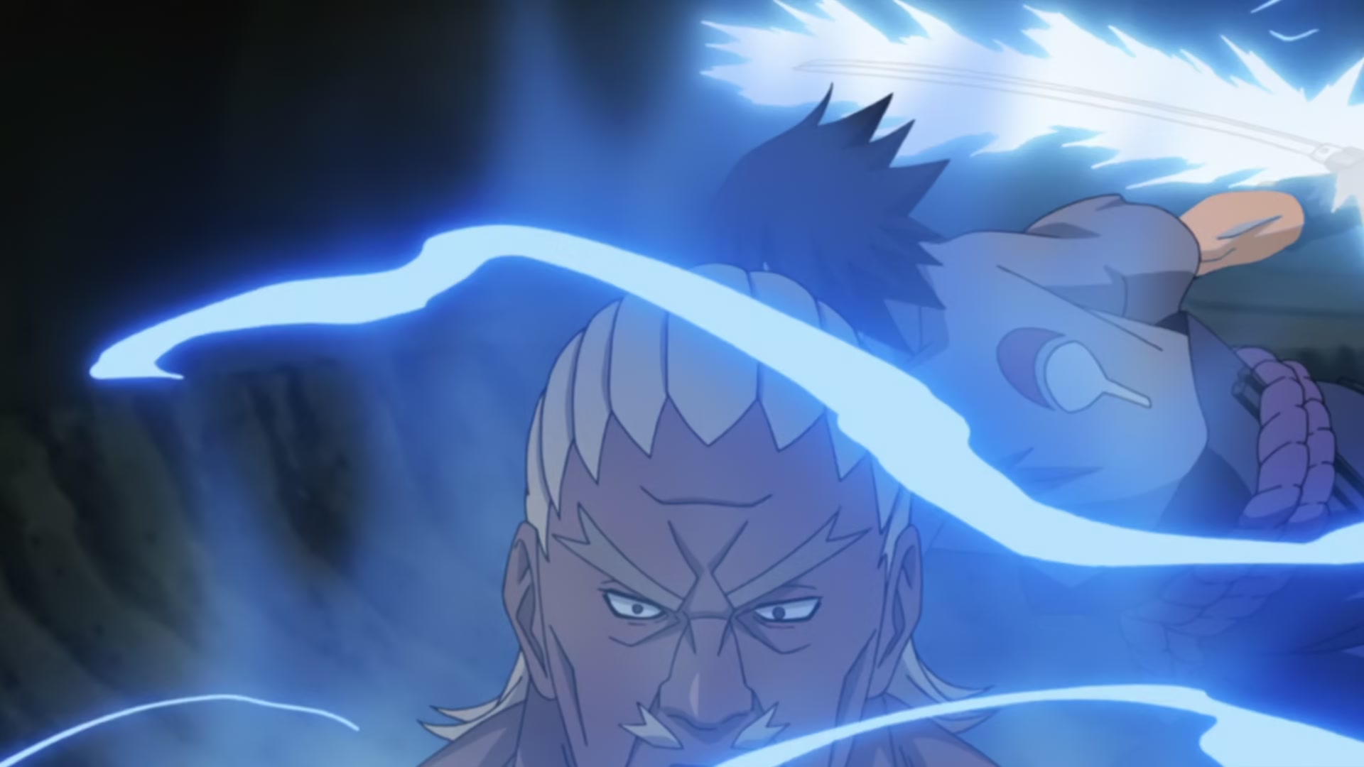 Naruto: Shippuden Ep 203: Sasuke's Ninja Way @ 00:05:46