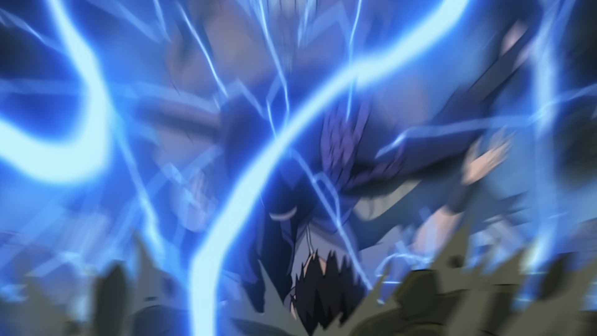 Naruto: Shippuden Ep 203: Sasuke's Ninja Way @ 00:08:41