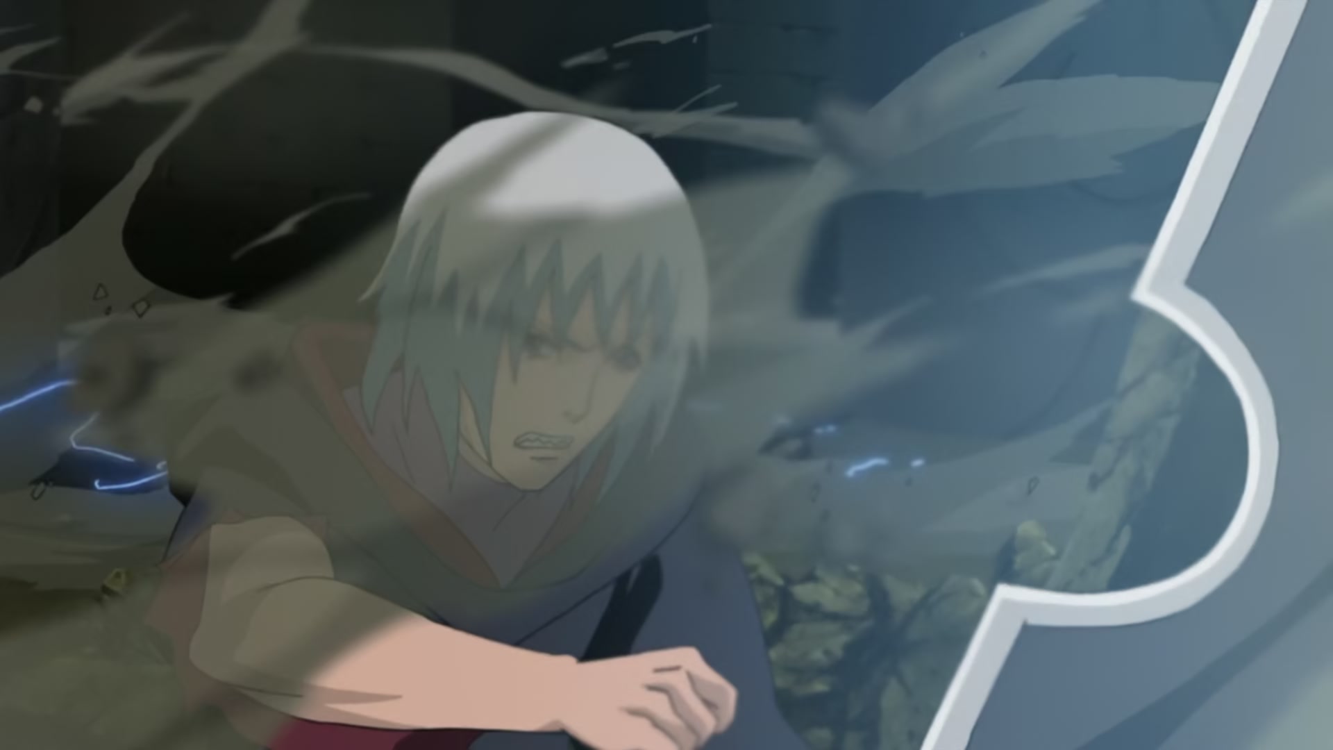 Naruto: Shippuden Ep 203: Sasuke's Ninja Way @ 00:08:51