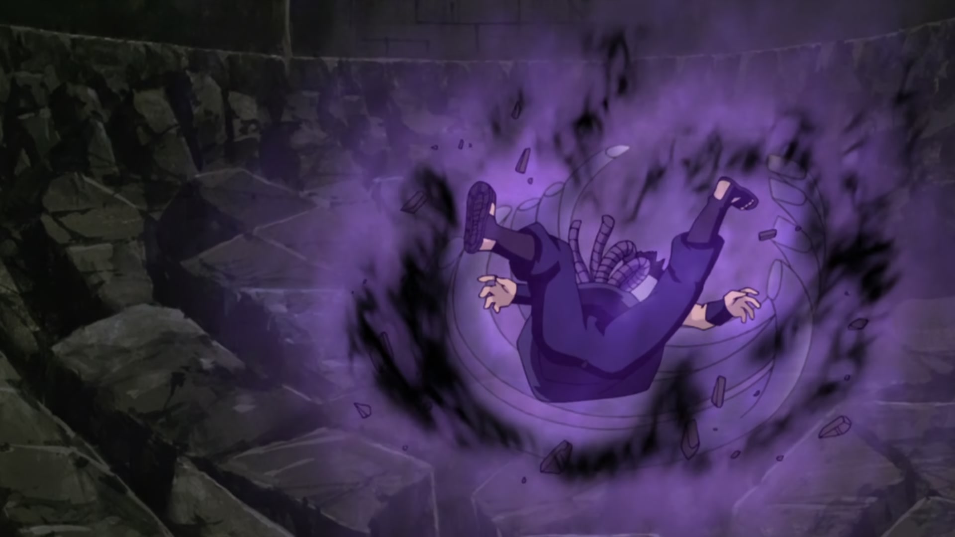 Naruto: Shippuden Ep 203: Sasuke's Ninja Way @ 00:12:05