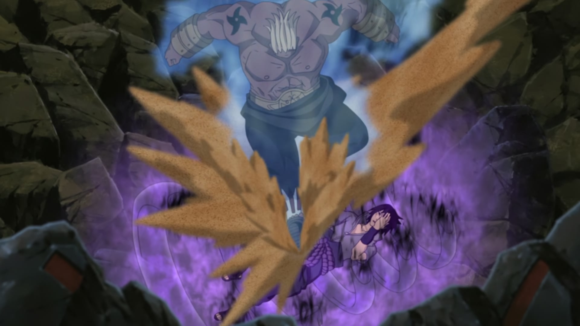 Naruto: Shippuden Ep 203: Sasuke's Ninja Way @ 00:12:24