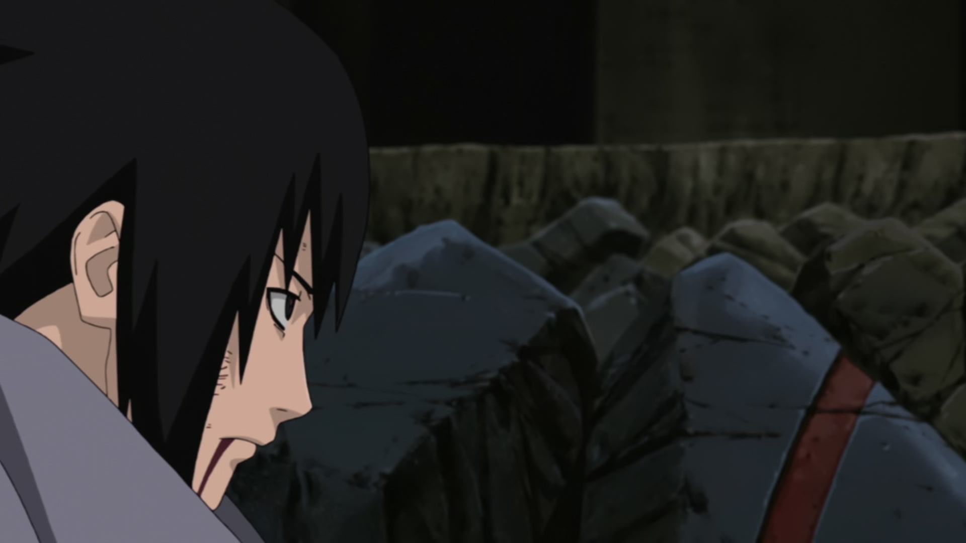 Naruto: Shippuden Ep 203: Sasuke's Ninja Way @ 00:15:06