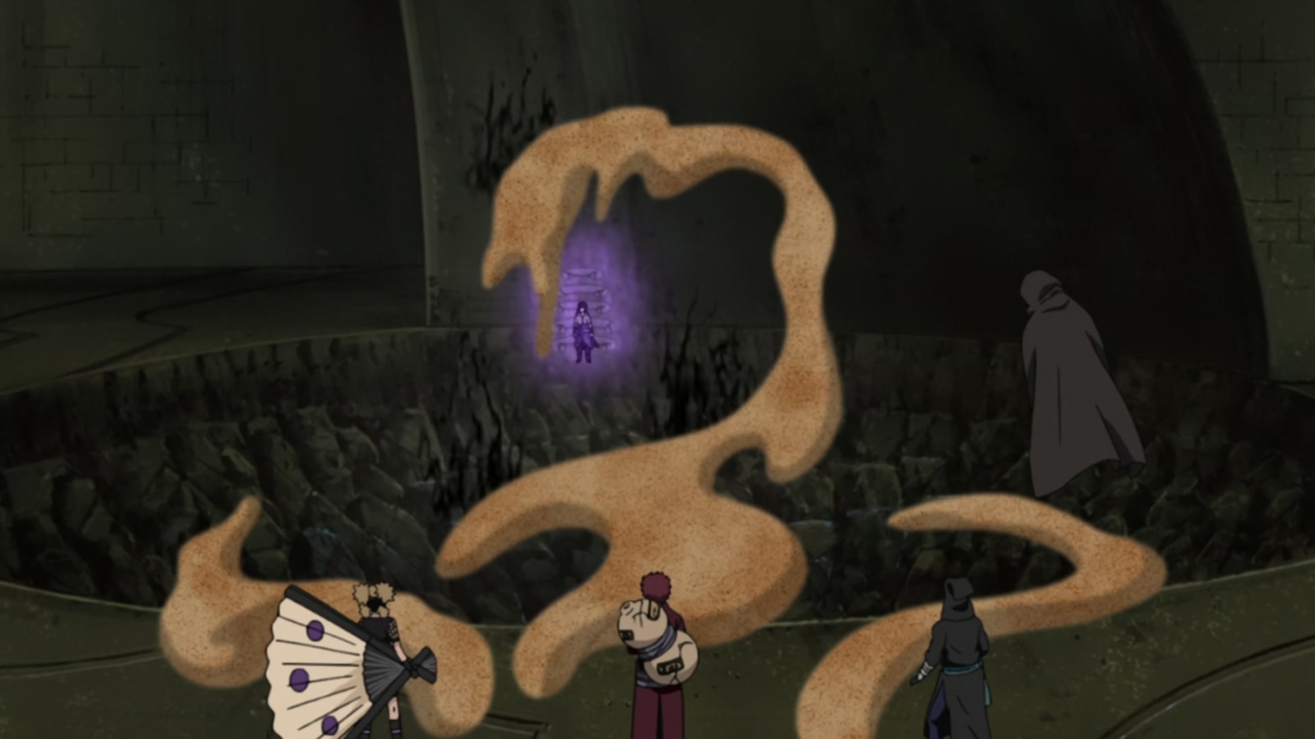 Naruto: Shippuden Ep 203: Sasuke's Ninja Way @ 00:18:25
