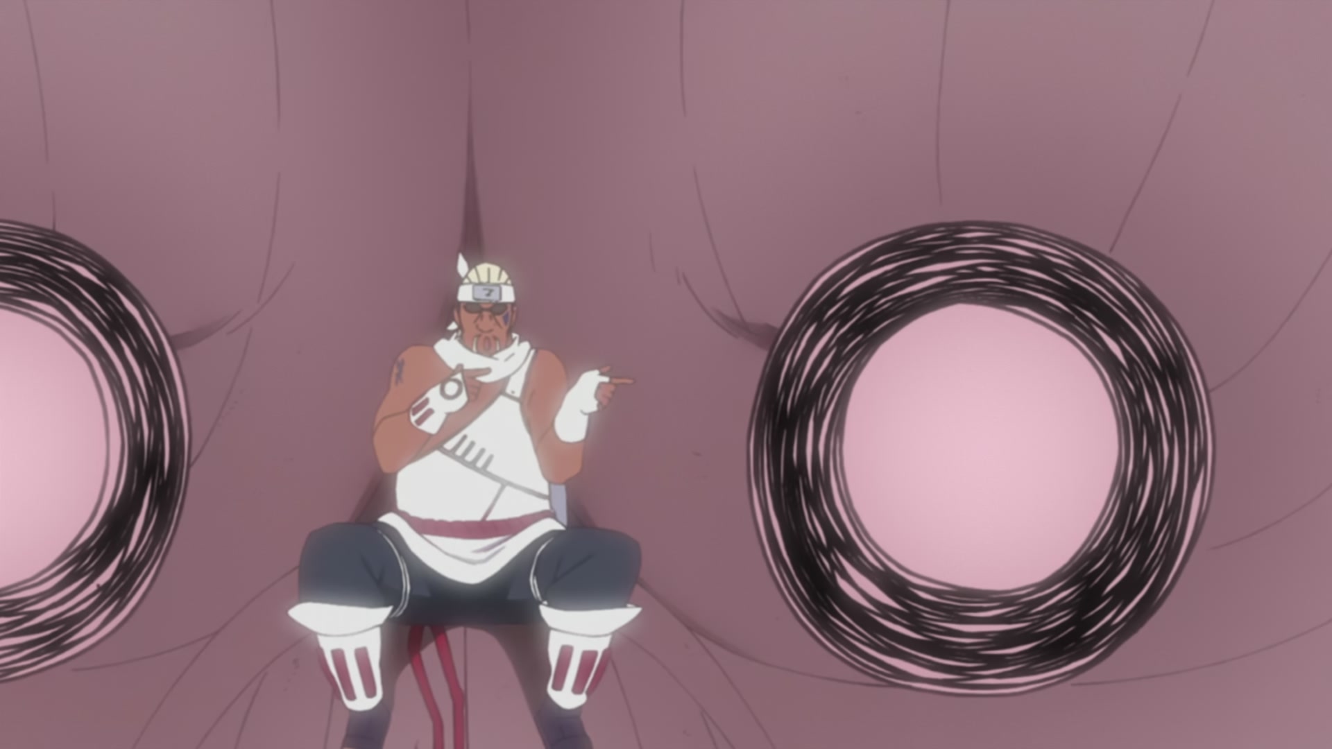 Naruto: Shippuden Ep 204: Power of the Five Kage @ 00:01:44