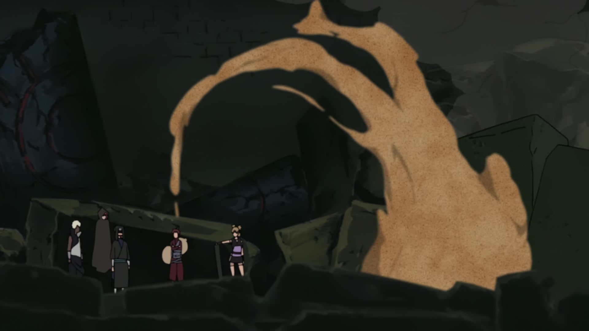Naruto: Shippuden Ep 204: Power of the Five Kage @ 00:09:00