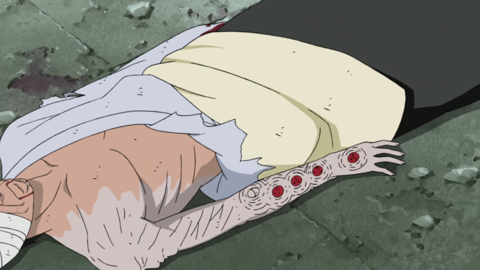 Naruto: Shippuden Ep 210: The Forbidden Visual Jutsu @ 00:17:49