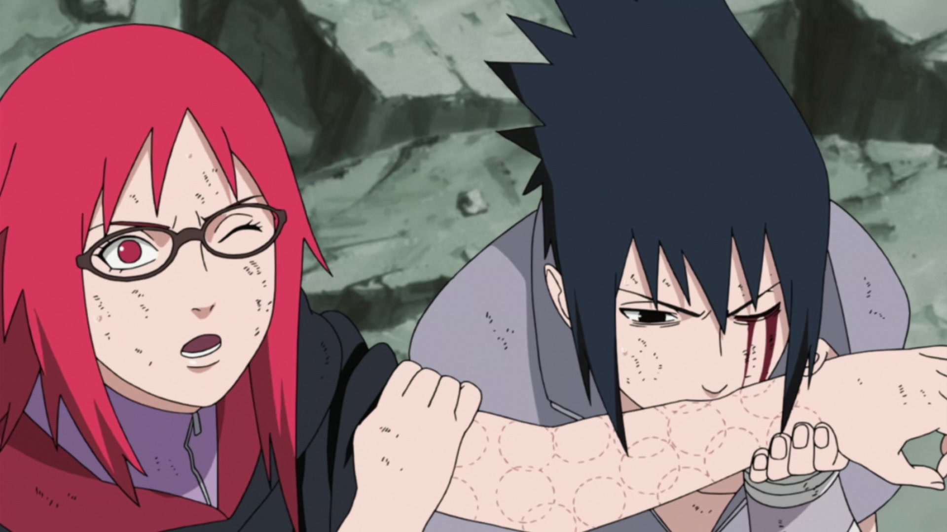 Naruto: Shippuden Ep 211: Danzo Shimura @ 00:07:35