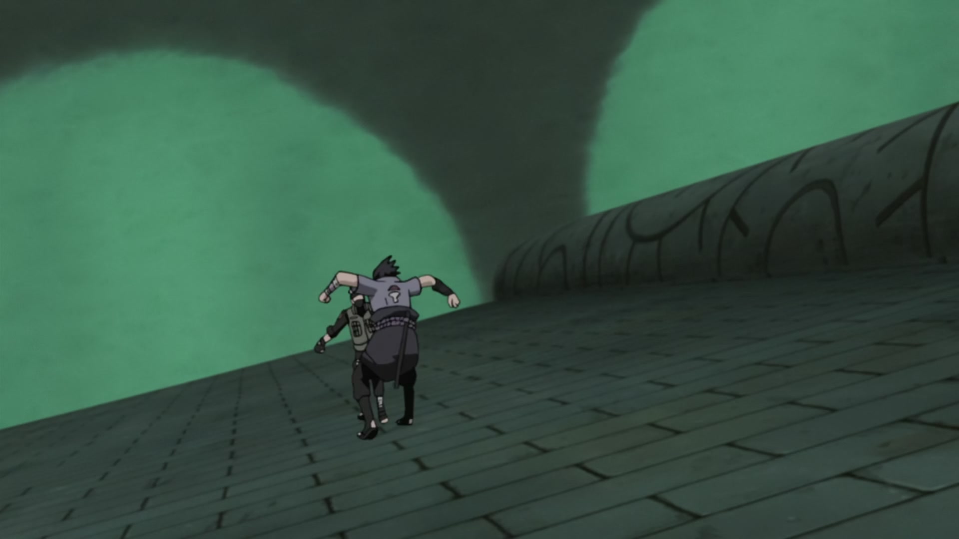 Naruto: Shippuden Ep 215: Two Fates @ 00:02:41