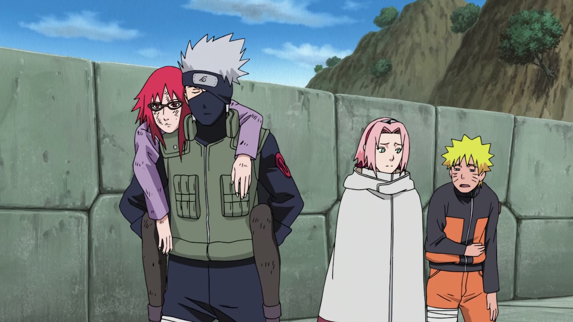 Naruto: Shippuden Ep 217: The Infiltrator @ 00:03:18