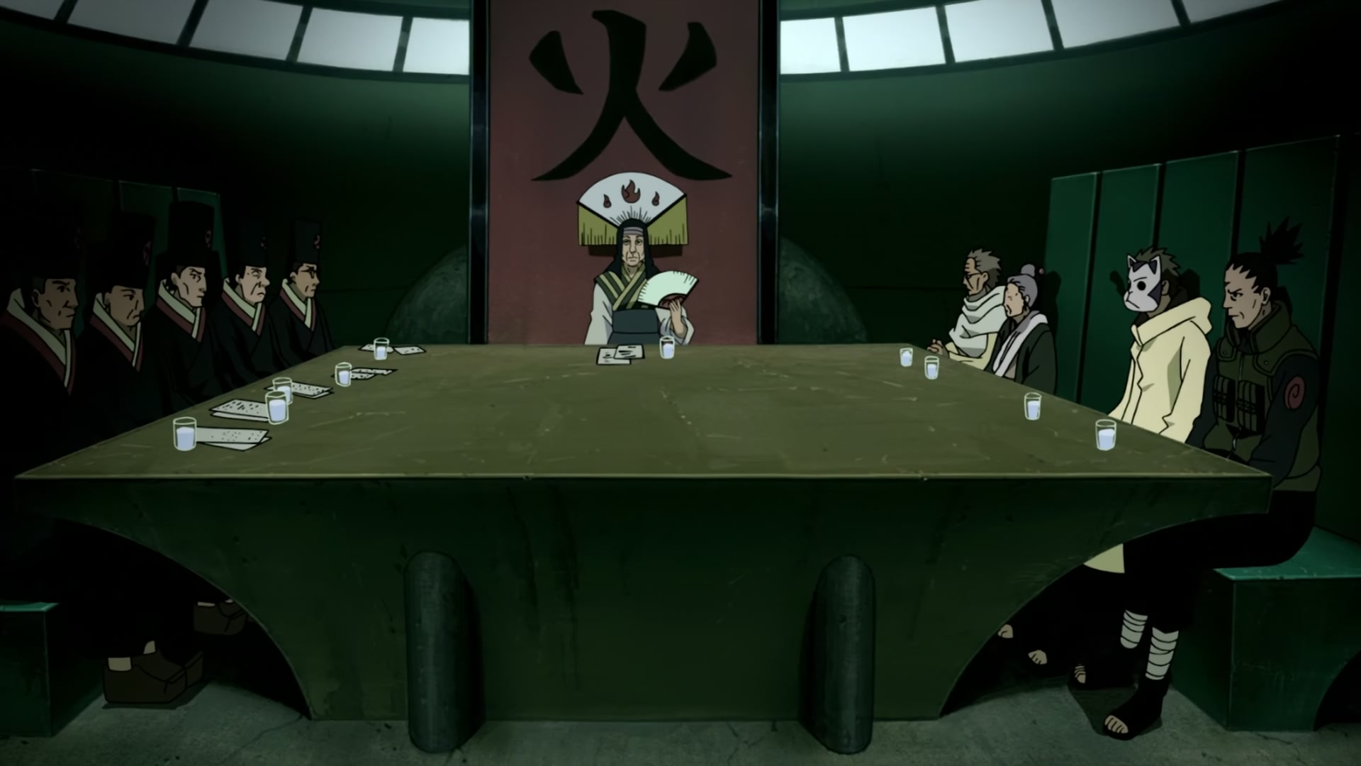 Naruto: Shippuden Ep 219: Kakashi Hatake, the Hokage @ 00:18:29