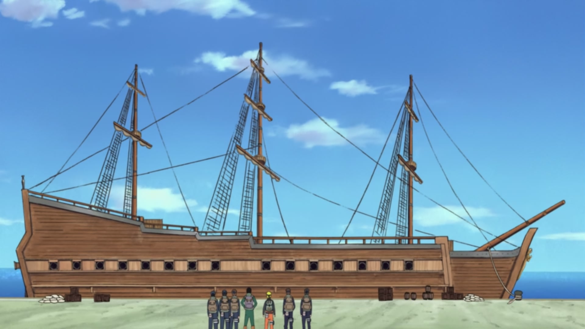 Naruto: Shippuden Ep 223: The Young Man's Idol @ 00:03:42