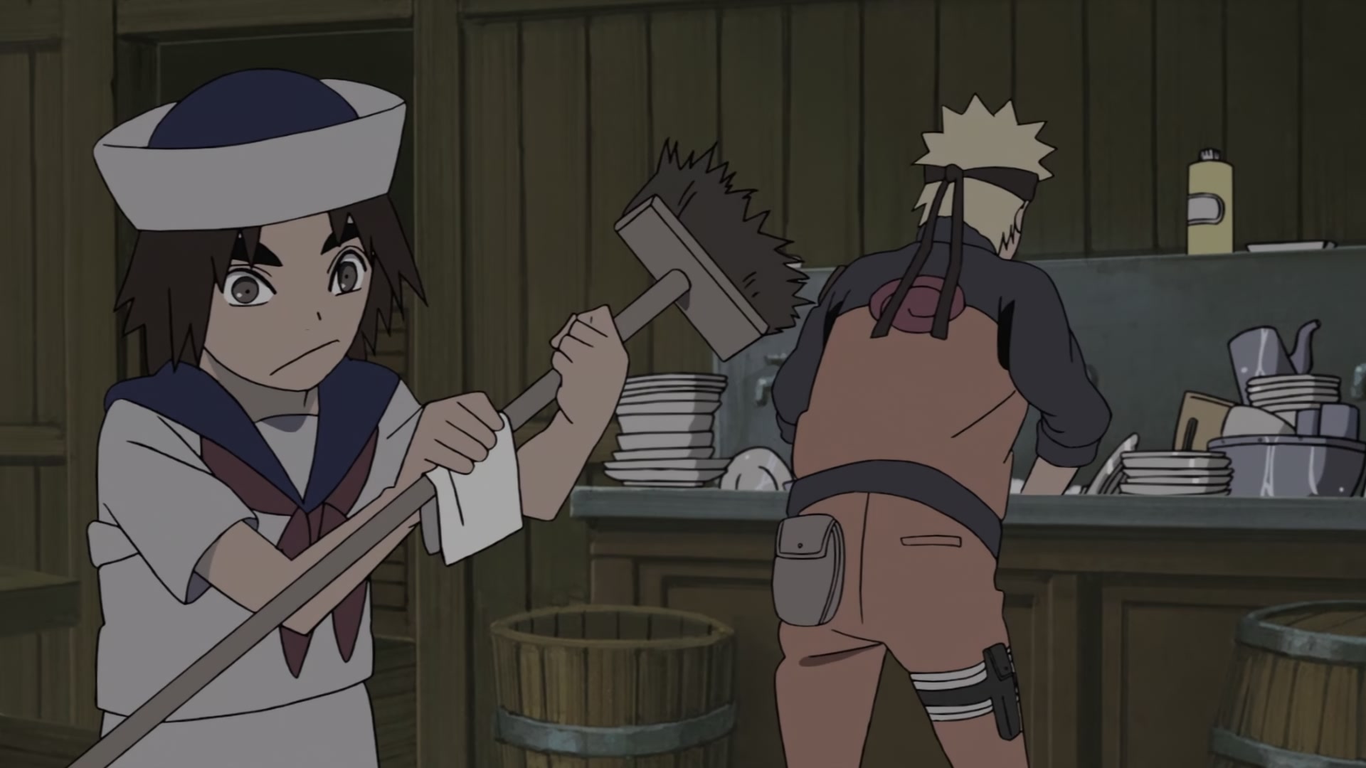 Naruto: Shippuden Ep 225: The Cursed Ghost Ship @ 00:08:07
